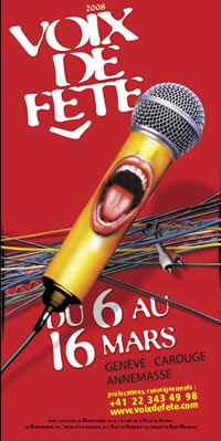 Le festival Voix de fête du 6 au 16 mars en Suisse