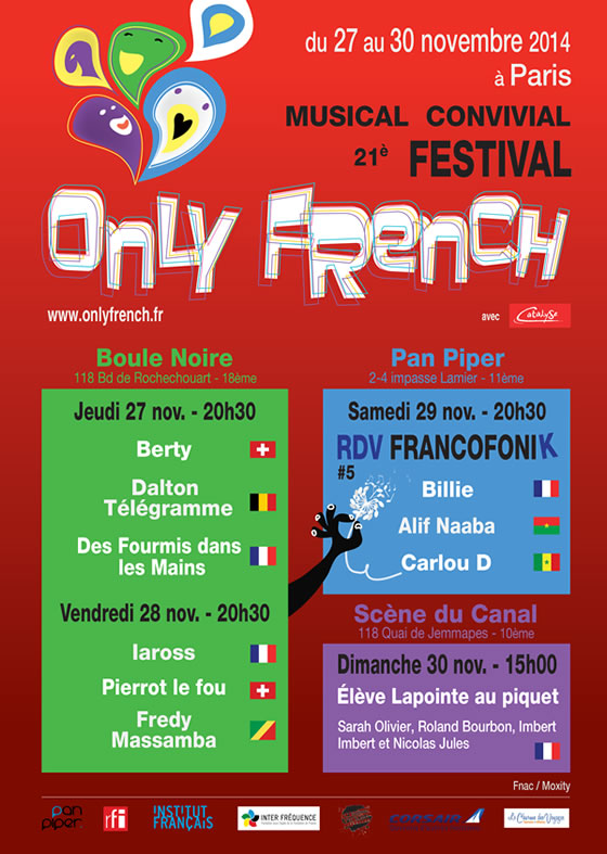 Festival Only French